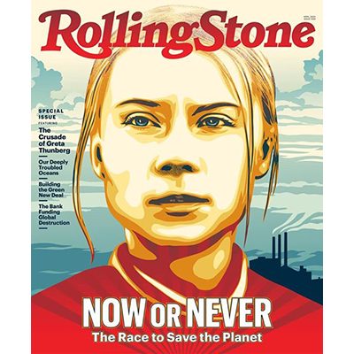 Greta Thunberg Now Or Never The Race to Save the Planet, Rolling Stone